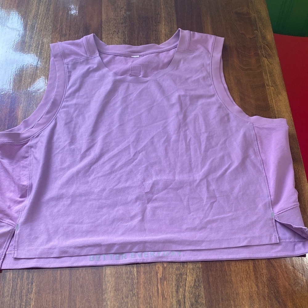 lululemon athletica Purple Muscle Tee
